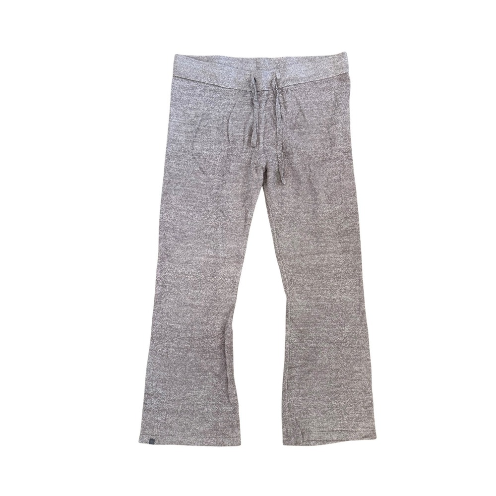 Barefoot Dreams CozyChic Lite Wide Leg Lounge Pants Gray Women's XL Drawstring